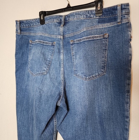 NWT Abercrombie 20T Highrise Mom Jeans Stretch Distressed Plus Size 20L - Picture 7 of 16